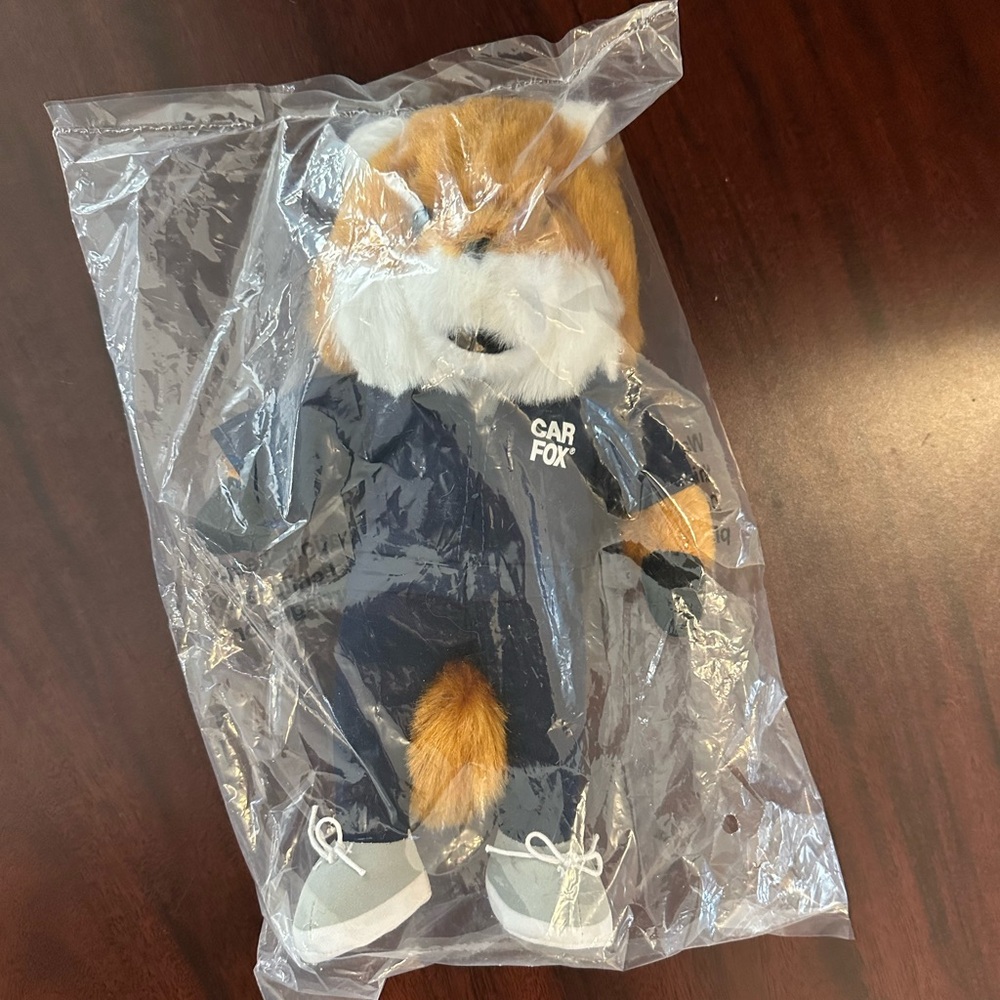 Car Fox Advertising Plush